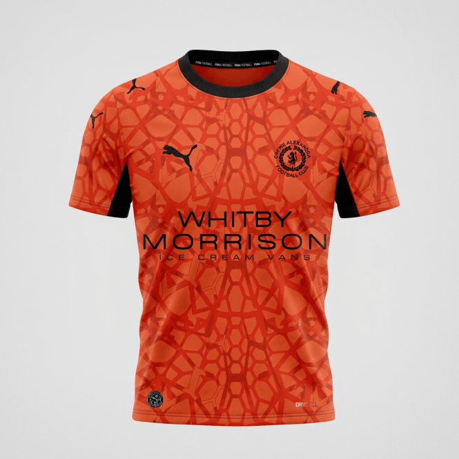 26/27 Junior Orange Goalkeeper Shirt