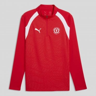 26/27 Junior teamFINAL Training 1/4 Zip Top - Red