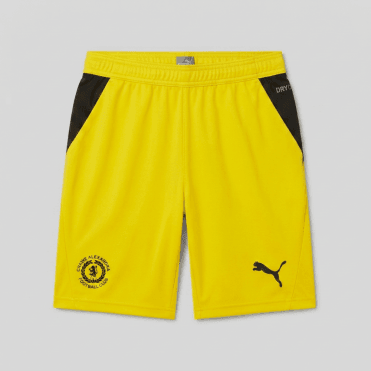 26/27 Junior Yellow Goalkeeper Shorts