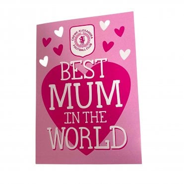 Best Mum In The World Card