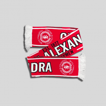 Crewe Alexandra 1877 The Railwaymen Scarf 