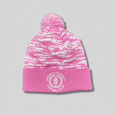 Crewe Alexandra Pink Bobble Hat