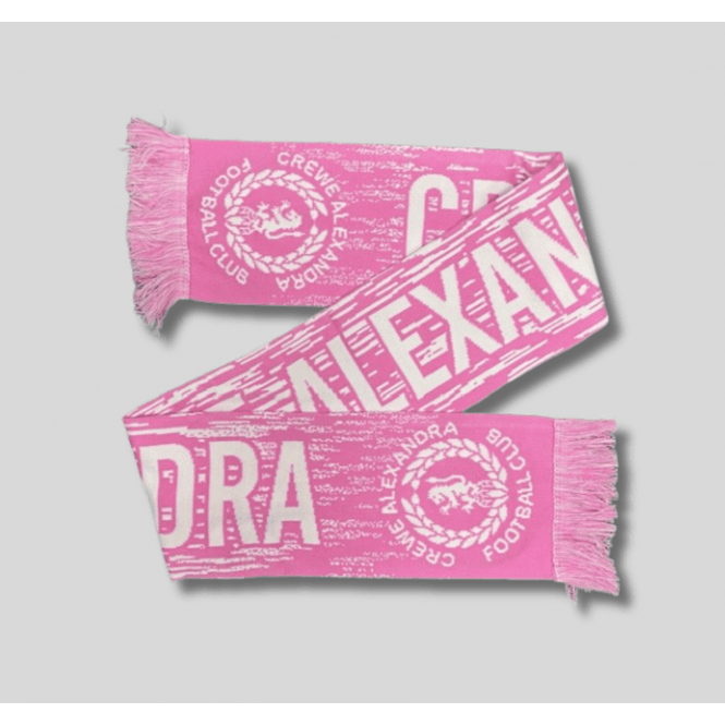 Crewe Alexandra Pink Scarf