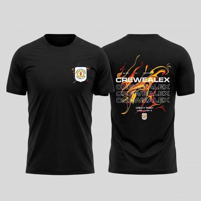 Junior Black Graphic T-Shirt