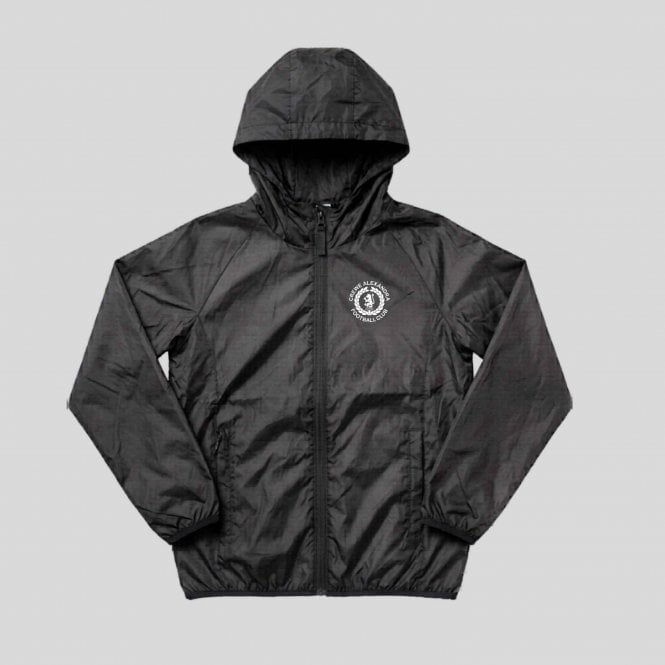 Junior Black Rain Jacket