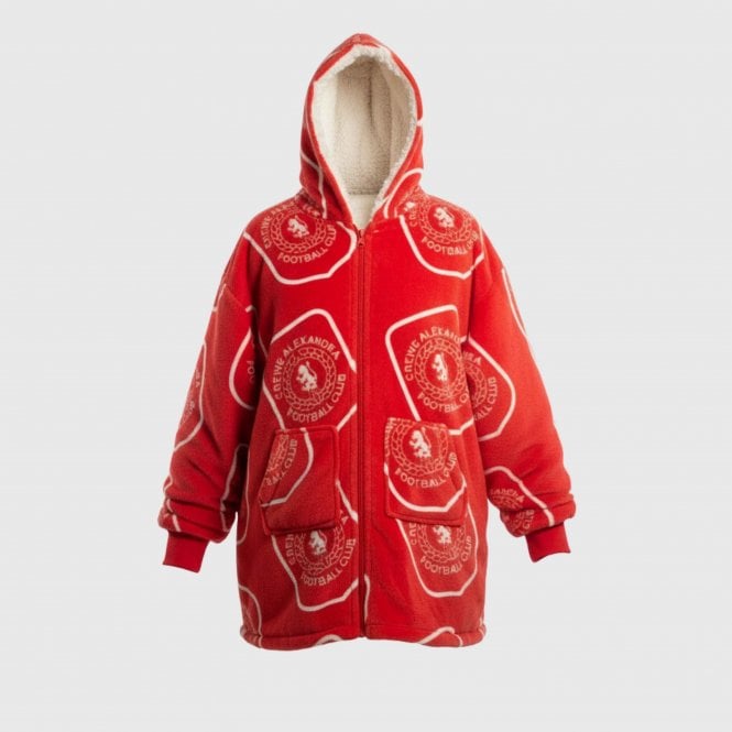 Junior Red Zip Up Snuddie