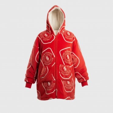 Junior Red Zip Up Snuddie