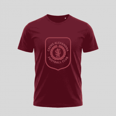 Maroon Large Crest T-Shirt