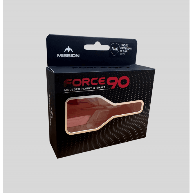 Mission Force 90 Crewe Alexandra Moulded Flight and Shaft Set