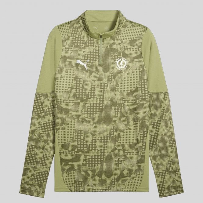 Puma 26/27 Junior Warm Up 1/4 Zip