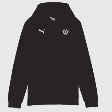 Junior teamGOAL Casuals Hoody - Black