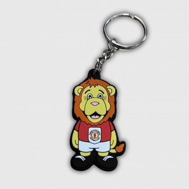 PVC Gresty Lion Keyring