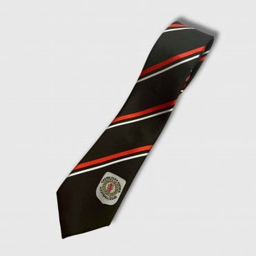 Slim Club Tie - Black
