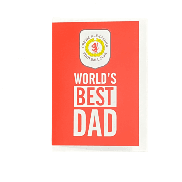 World's Best Dad Card
